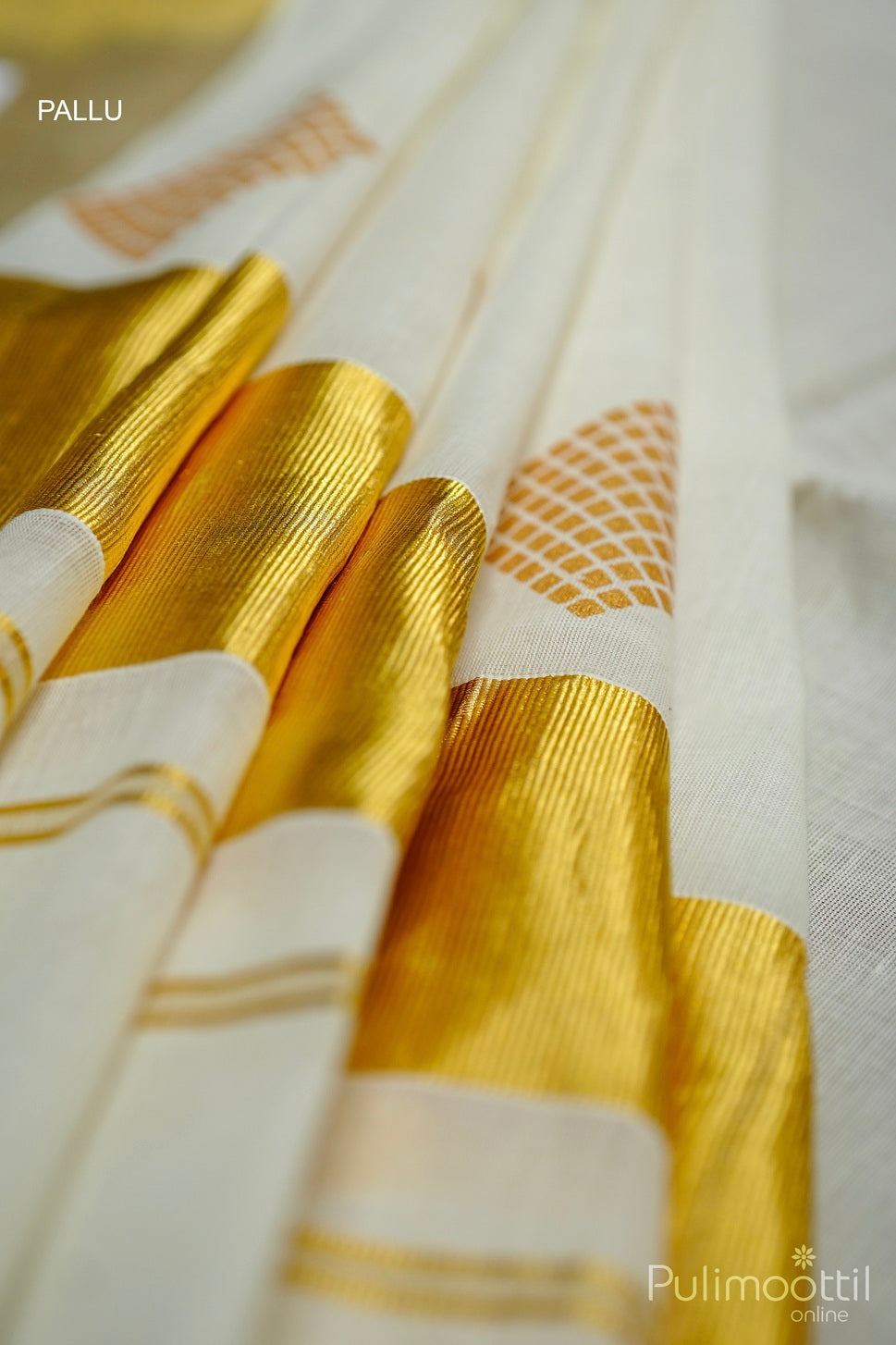 Kerala Traditional Cotton Set Saree.
