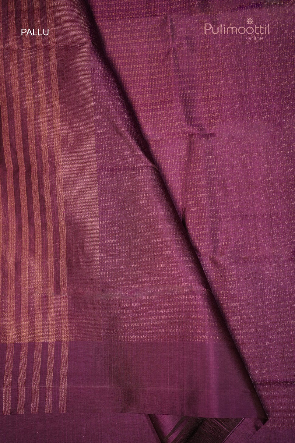Dark violet Colour Kanchipuram Saree