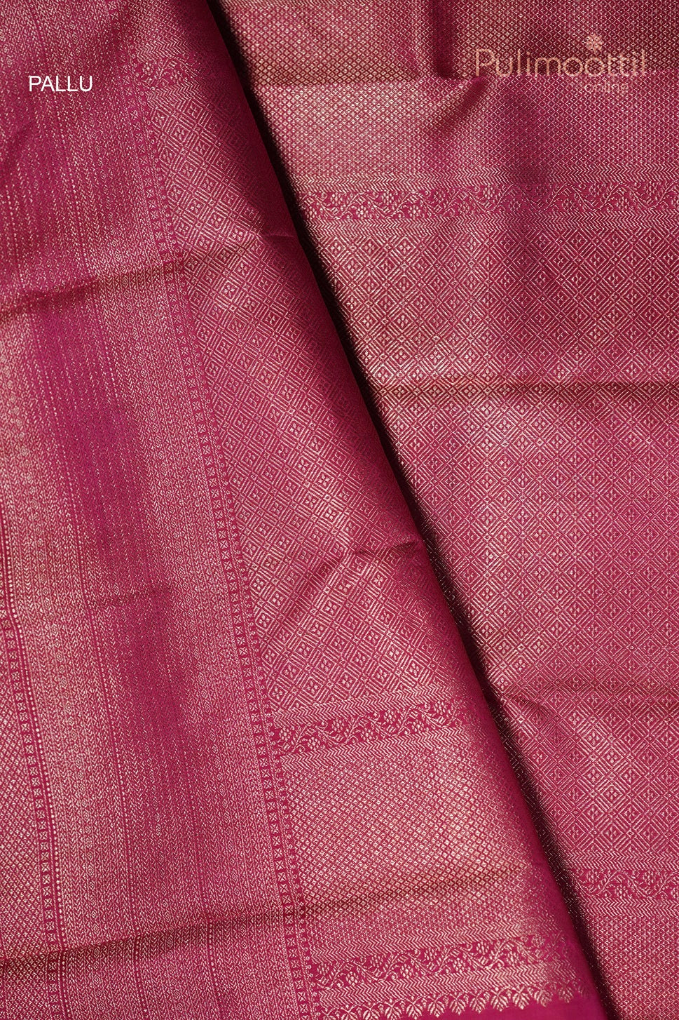 Pink Colour Brocade Wedding Saree