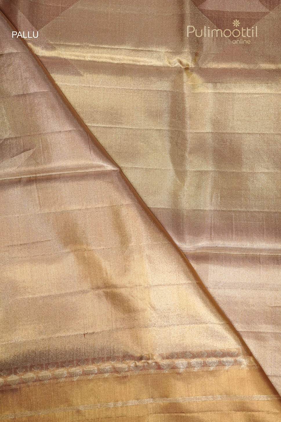 Kanchipuram Pure Silk Golden Tissue Wedding Saree