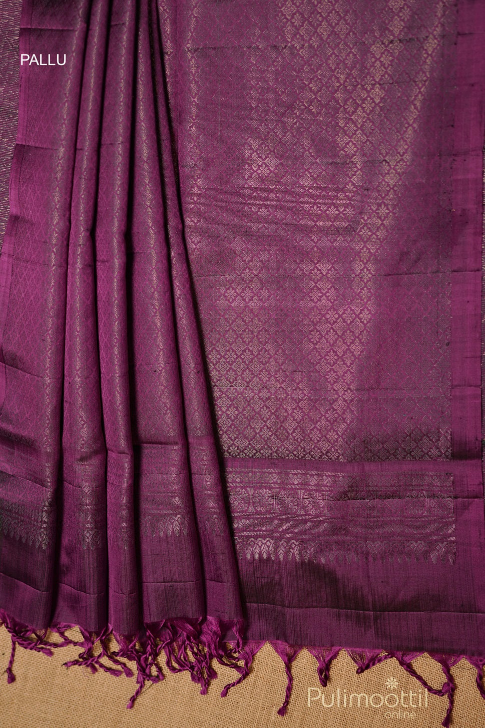 Peacock Color Kanchipuram Soft Silk Saree