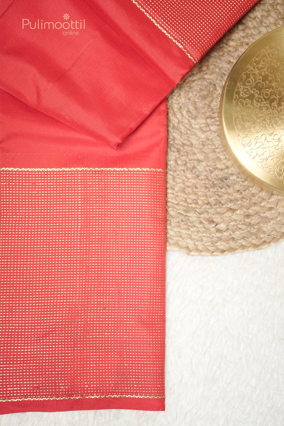 Red Colour Kanchipuram Saree