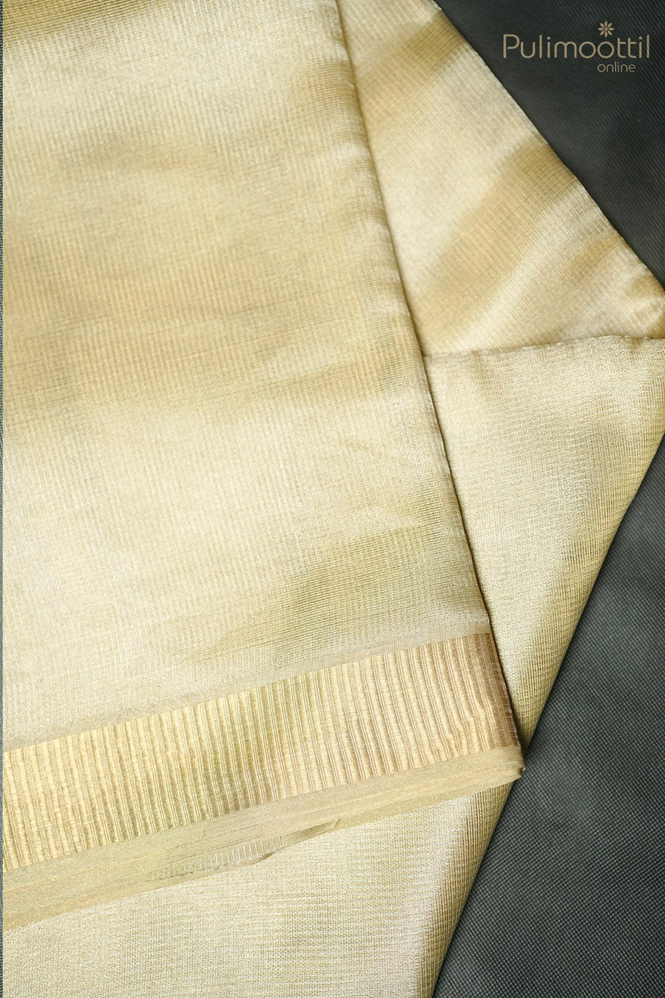 Golden Tissue Multicolour Fancy Saree