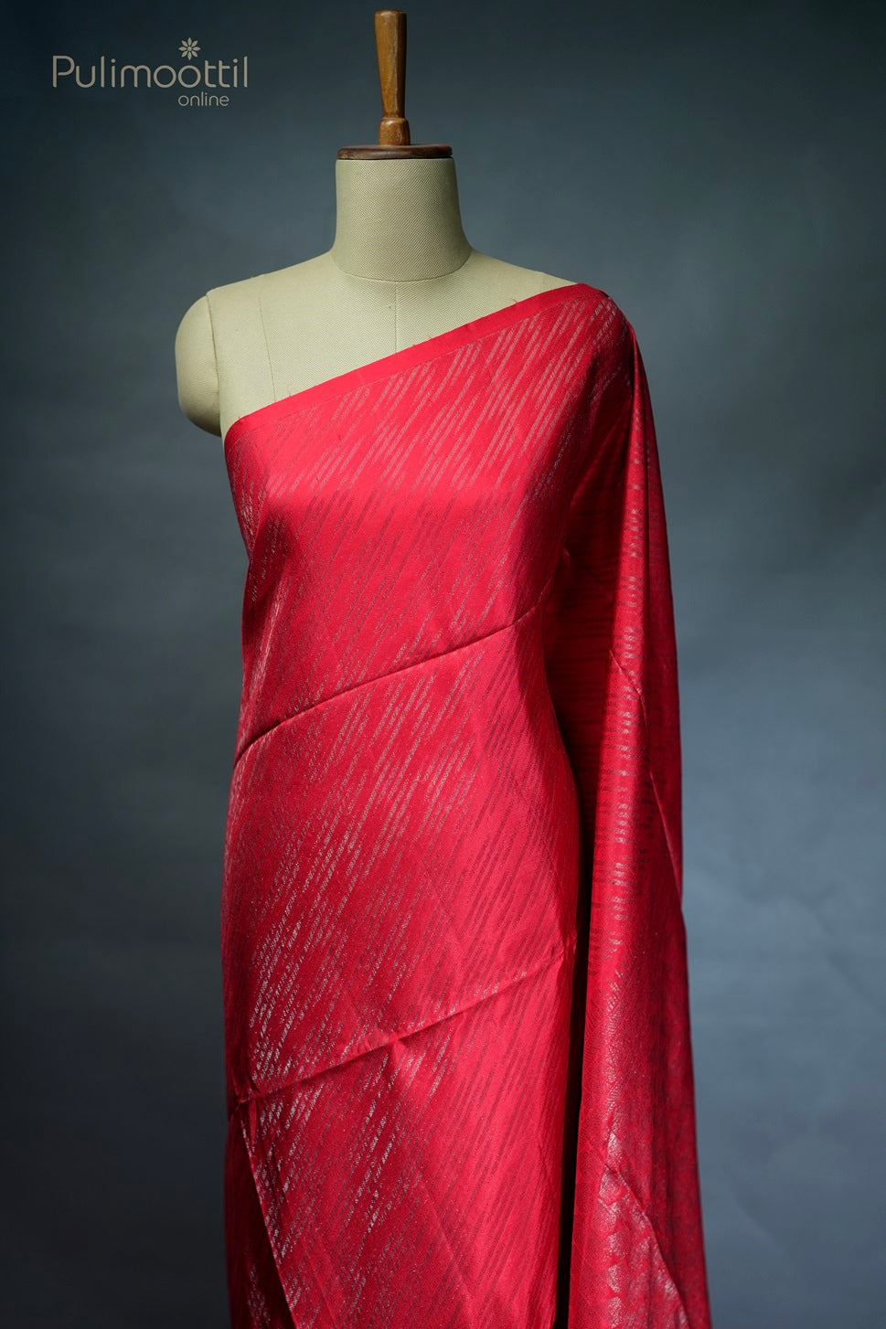 Red Colour Kanchipuram Soft Silk Saree