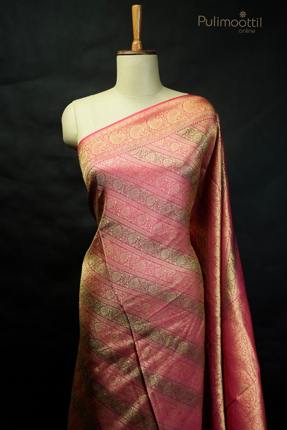 Multicolour Banarasi Silk Saree.