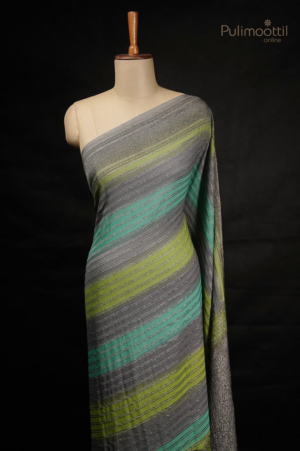 Multicolour Georgette Banarasi Saree