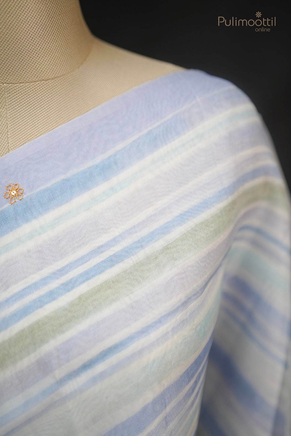 Multicolour Organza Fancy Saree