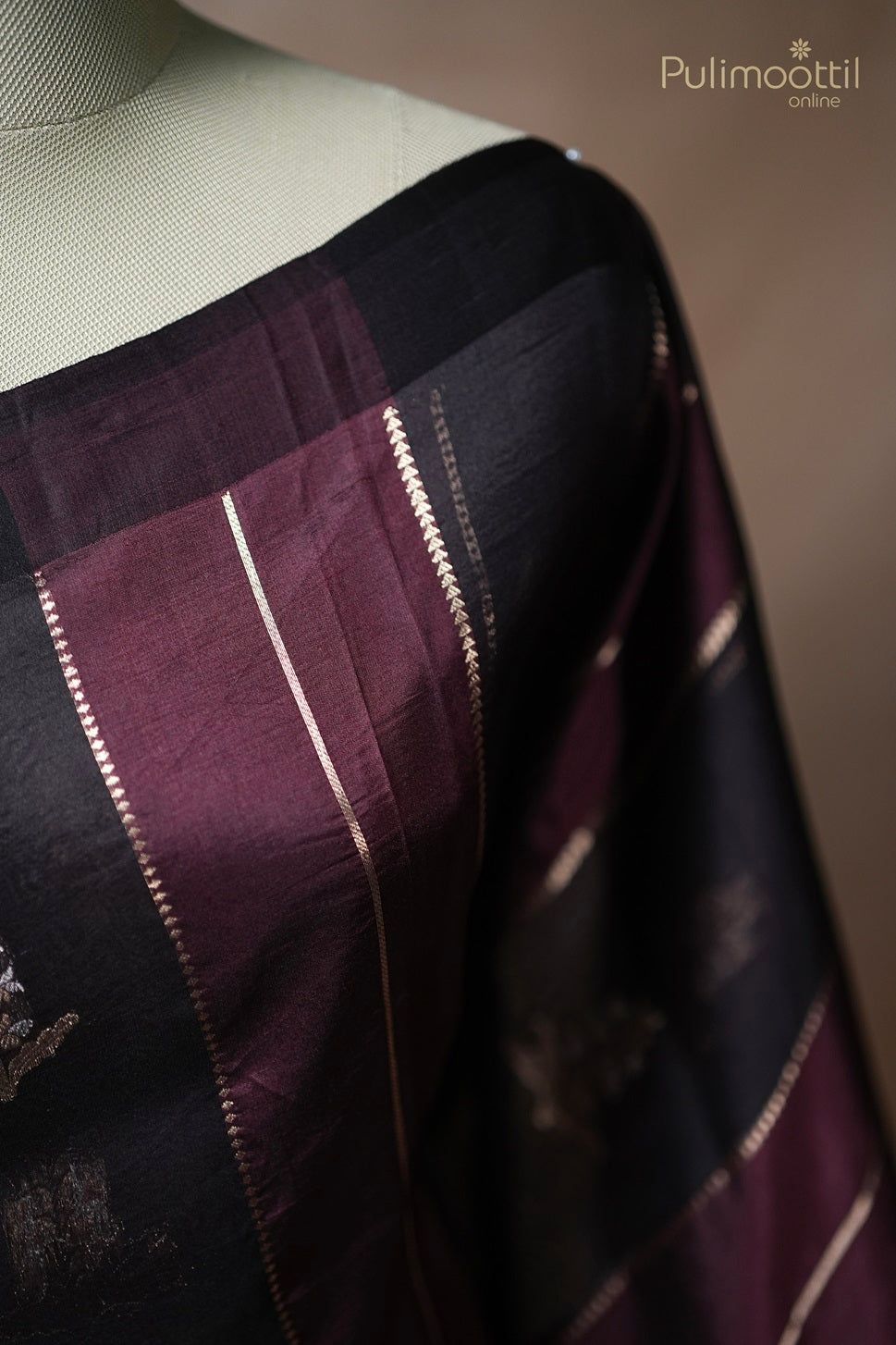Double Shaded Organza and Puna Silk Saree