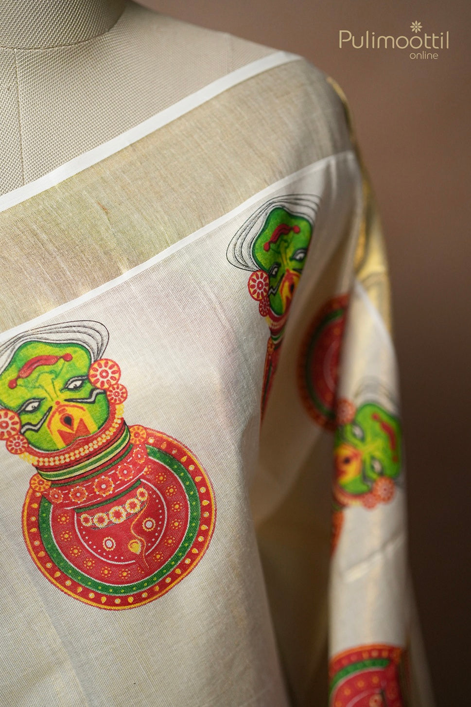 Kerala Traditional Cotton Set Saree