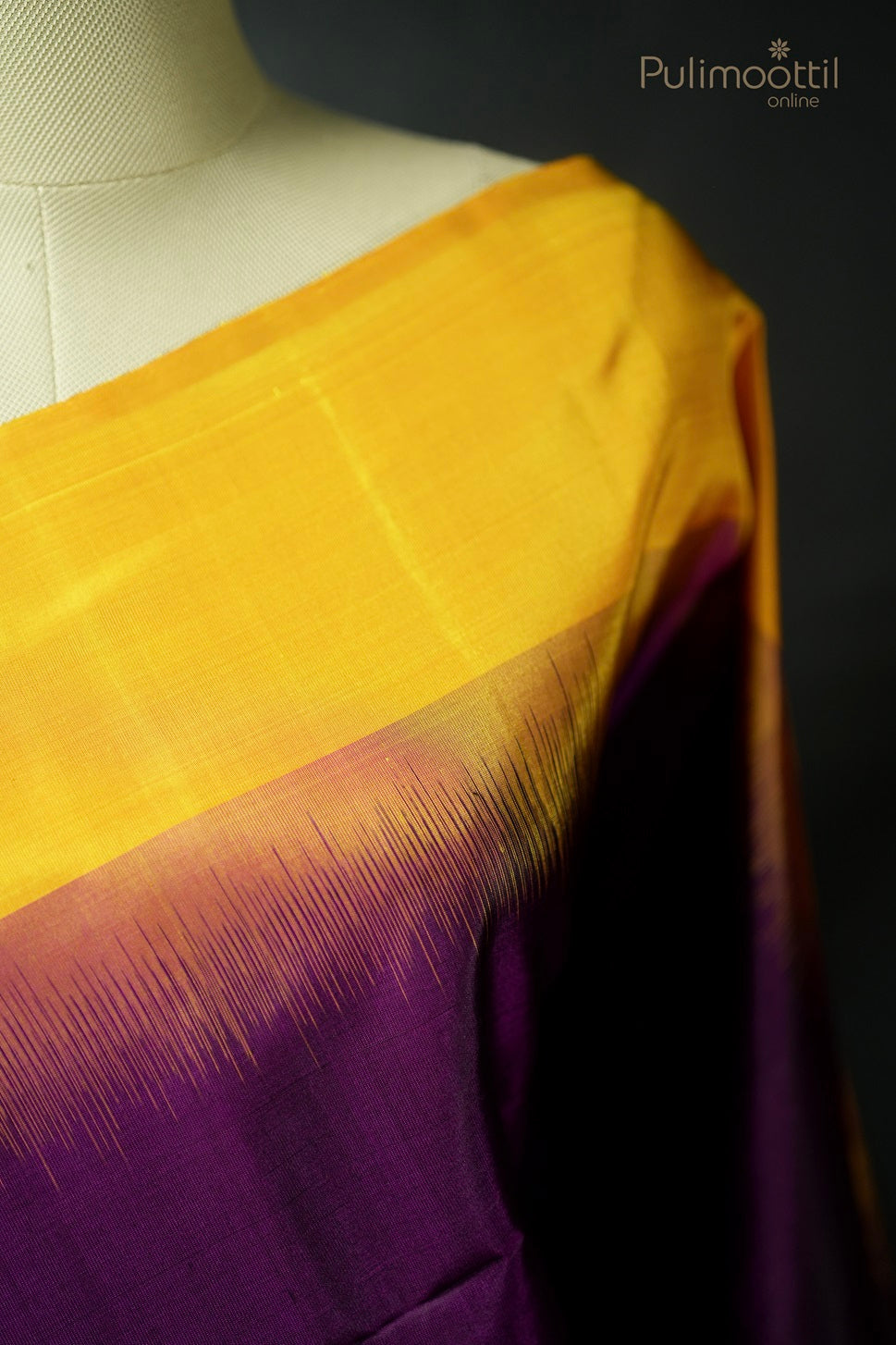 Dark Violet Colour Kanchipuram Soft Silk Saree