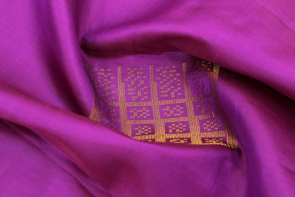 Light Purple Colour, Kanchipuram Designer Saree.