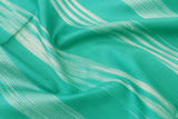 Ocean Green Colour Jute Silk Saree.