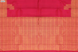 Rani Pink Colour, Kanchipuram Designer Soft Silk Saree.