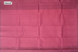 Light Onion Pink Colour Kanchipuram Designer Silk Saree.