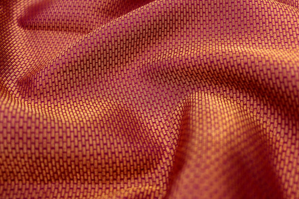 Purple Colour Bridal Designer Silk Saree.