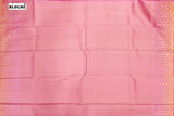Lotus Pink Colour Kanchipuram Designer Soft Silk Saree.