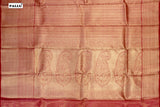 Onion Pink Colour, Pure Kanchipuram Designer Wedding Silk Saree.