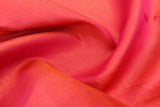 Rani Pink Colour, Designer Brocade Silk Saree.