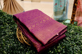 Vadamalli Colour, Stylish Designer Pure Bridal Silk Saree.