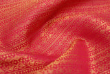 Rani Pink Colour, Wedding Designer Silk Saree.