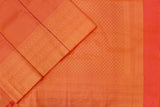 Orange & Peach mix Colour, Wedding Designer Silk Saree.