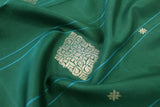 Dark Green Colour, Kanchipuram Silk Saree.
