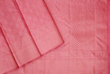 Pink Colour Kanchipuram Wedding Silk Saree.